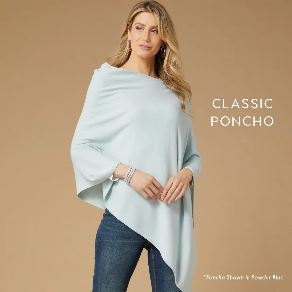 The Lightweight Poncho - Silver