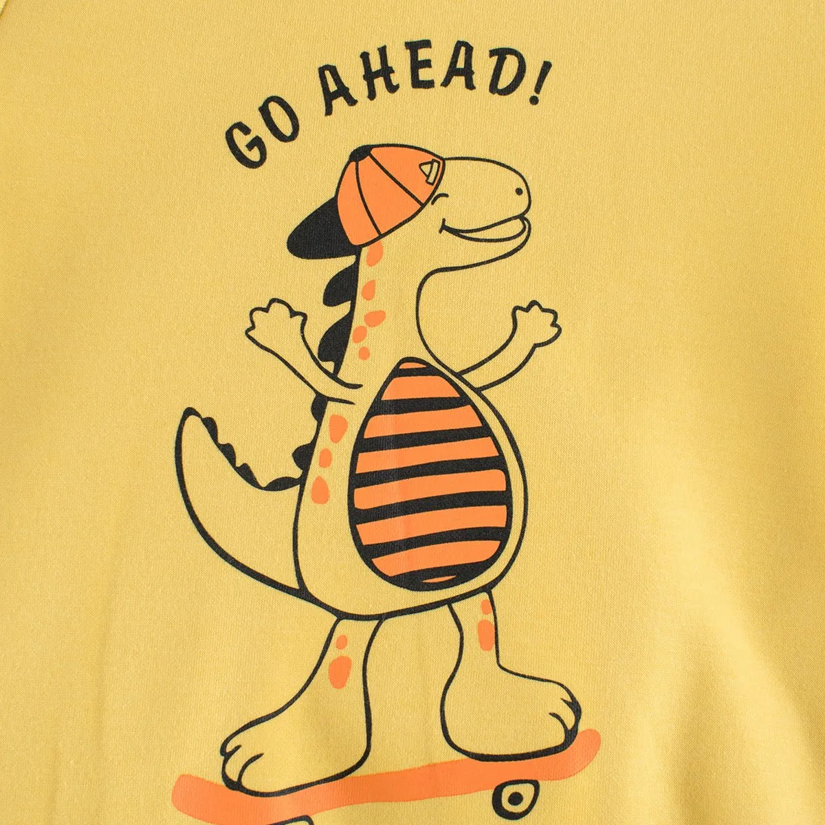 Toddler/Kid Dinosaur on Skateboard Sweatshirt