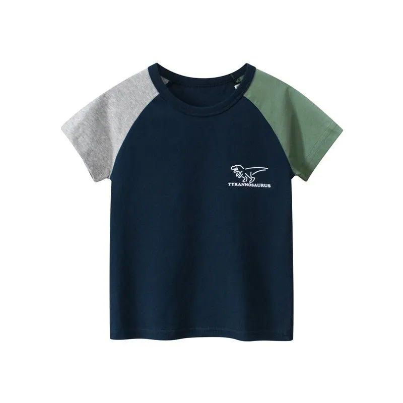 Toddler/Kid Dinosaur Prints Casual T-shirt