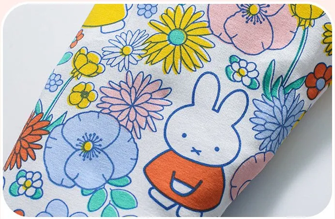Toddler/Kid Girl Cartoon Top with Elasticized Cotton Leggings