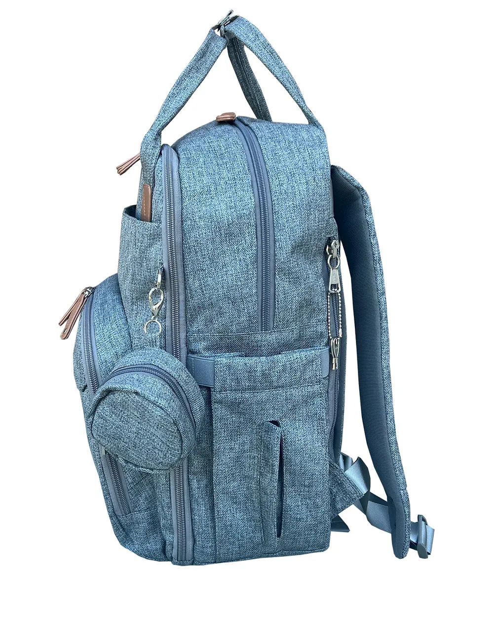 Unisex Concealed Carry Backpack Diaper Bag
