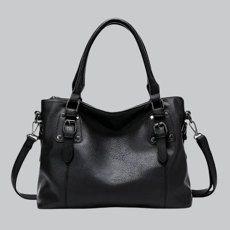 Vera | Elegant Soft Leather Shoulder Bag