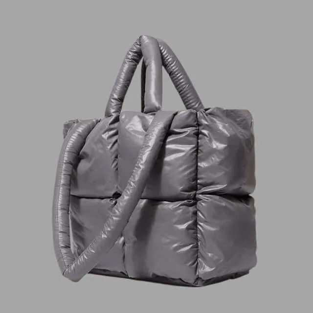 Vera | Stylish Puffer Tote Bag Designer Handbag
