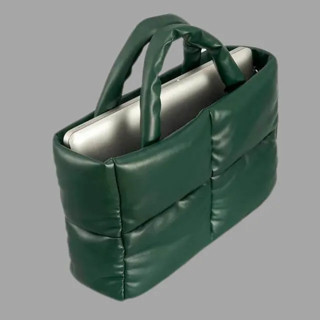 Vera | Stylish Puffer Tote Bag Designer Handbag