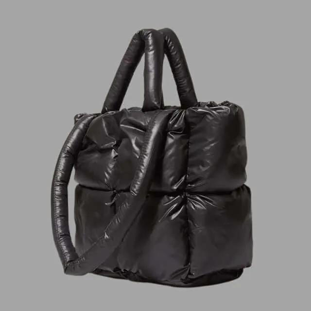 Vera | Stylish Puffer Tote Bag Designer Handbag