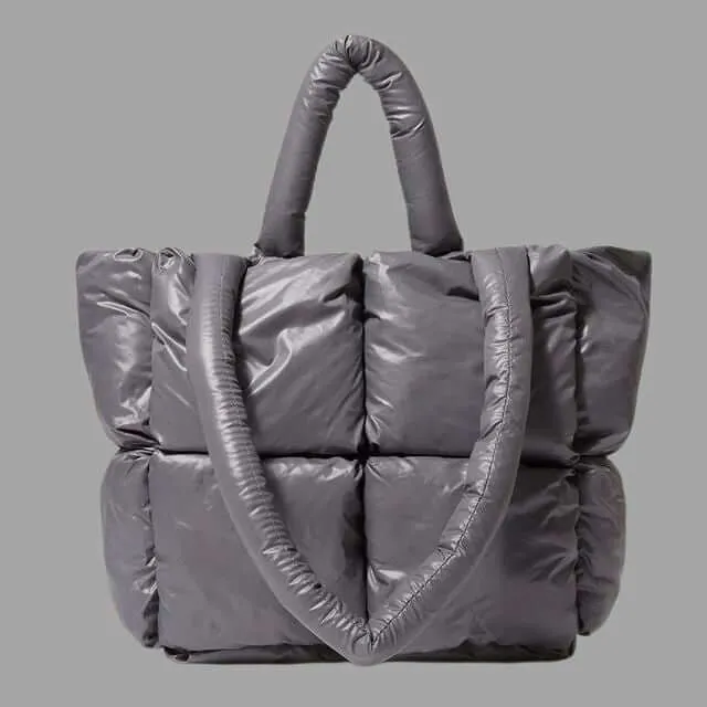 Vera | Stylish Puffer Tote Bag Designer Handbag