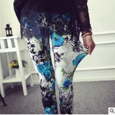 Vibrant Patterned Leggings – Comfortable and Stylish Everyday Wear