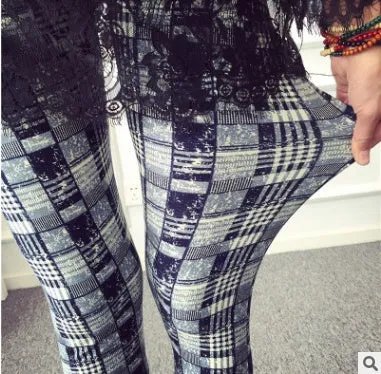 Vibrant Patterned Leggings – Comfortable and Stylish Everyday Wear