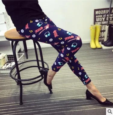 Vibrant Patterned Leggings – Comfortable and Stylish Everyday Wear