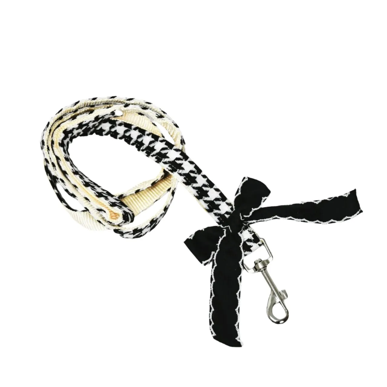 White Satin Peplum Pet Harness