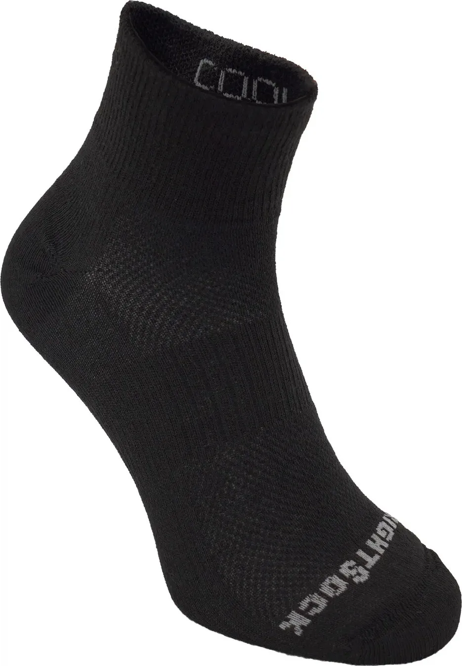 Wrightsock Coolmesh II Quater Anti Blister System Black | Buy Wrightsock Coolmesh II Quater Anti Blister System Black here | Outnorth
